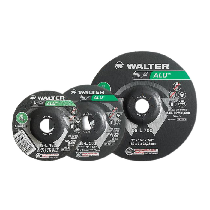 Walter ALU™ Aluminum Grinding Discs