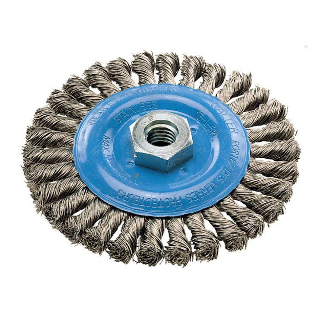 Walter Stainless Steel Knot Twisted Wire Brush