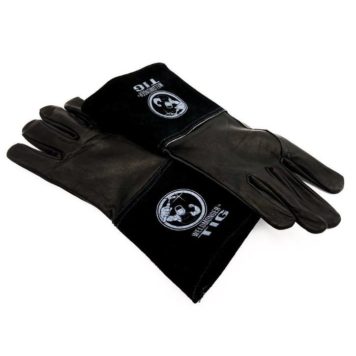 Black Leather TIG Gloves
