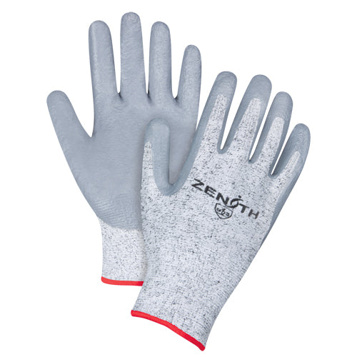 Small Size 7 - Cut Resistant Level 2 - HPPE Nitrile-Coated Gloves