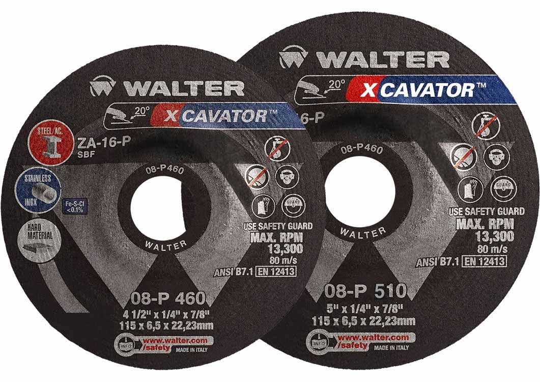 Walter XCAVATOR™ Grinding Discs